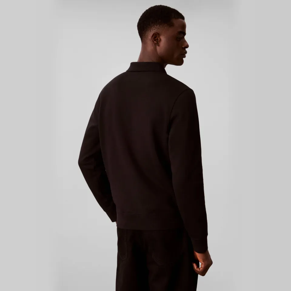 Calvin Klein JEANS regular fit trui met logo - zwart, foto 5