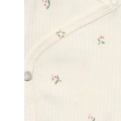 Noppies baby gebloemde longsleeve ecru, foto 4