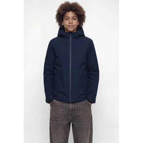Jack & Jones gewatteerde winterjas donkerblauw, foto 6