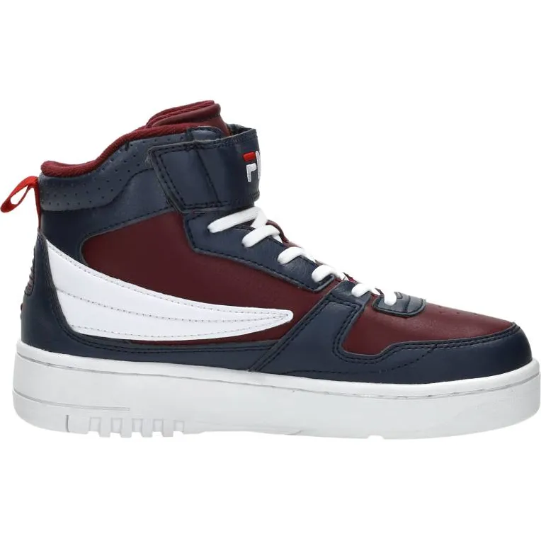 Fila Fxventuno Velcro Mid hoge sneaker blauw