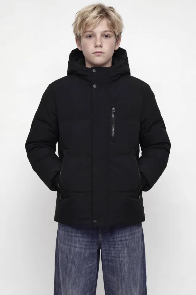 Jack & Jones pufferjas zwart