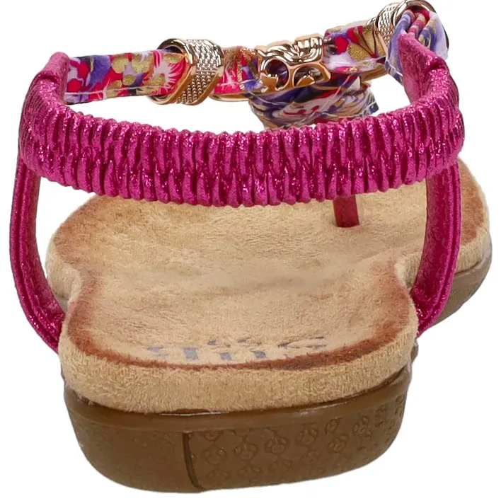 Sub55 sandaal fuchsia, foto 4