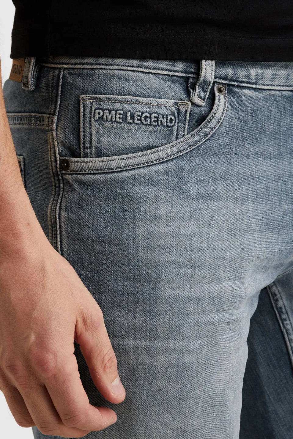 PME Legend NIGHTFLIGHT denimshort donkerblauw, foto 7