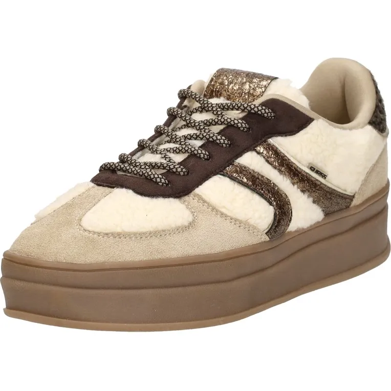 Sub55 lage sneakers beige, foto 3