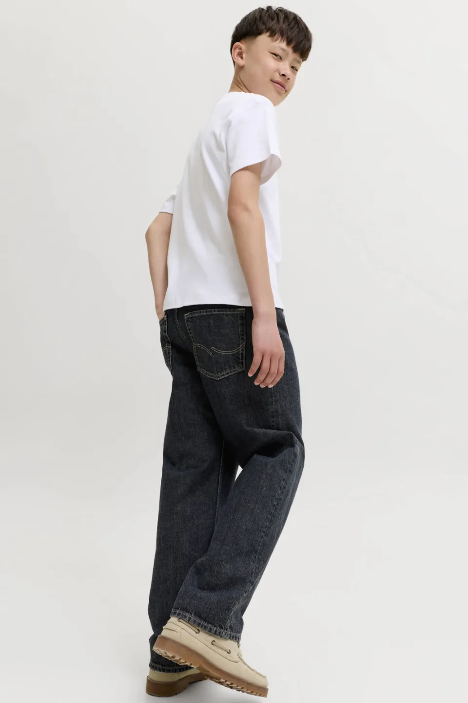 Jack & Jones JUNIOR baggy jeans - medium blue denim, foto 3
