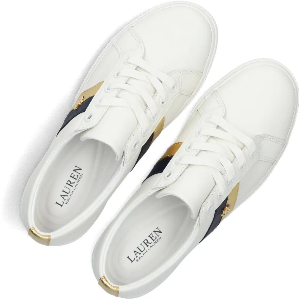 Lauren Ralph Lauren Sneakers Janson Ii Low Top Lace Wit, foto 5
