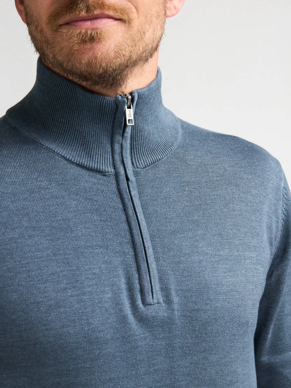 Petrol Industries regular fit gebreide trui - blauw, foto 4