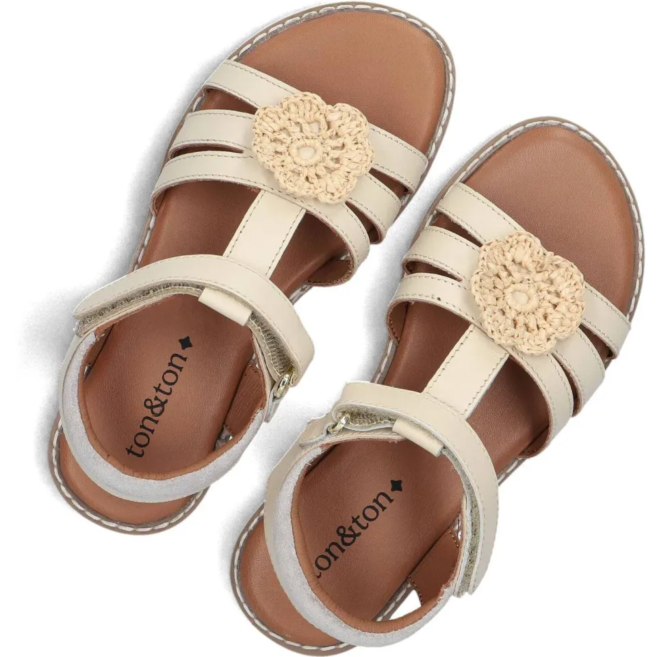 Ton & Ton Sandalen Naima Beige, foto 4