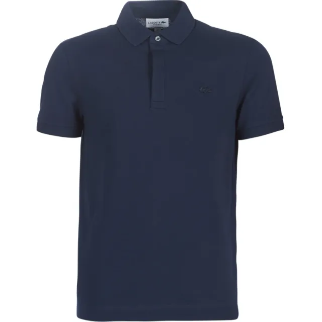 Lacoste Polo Shirt Korte Mouw Lacoste PARIS POLO REGULAR donkerblauw