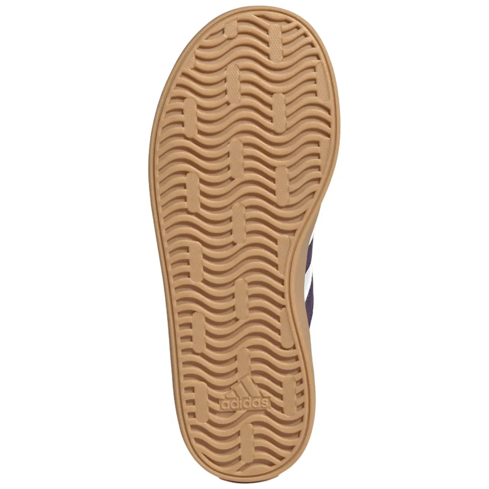 Adidas Sportswear VL Court 3.0 suede sneakers wit/paars, foto 3