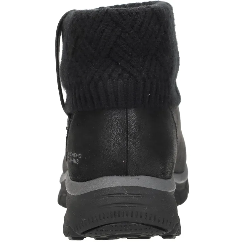 Skechers Slip-ins Easy Going Cozy Weather 4 enkellaarsje zwart, foto 5