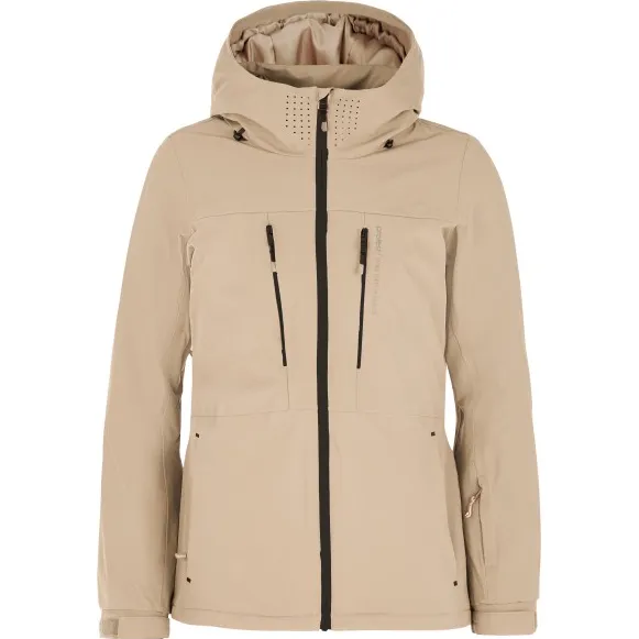 Protest Women's PRTBeverly Snowjacket - Ski-jas, beige