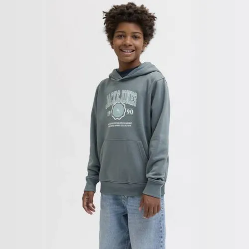 Jack & Jones JUNIOR hoodie grijsblauw, foto 3