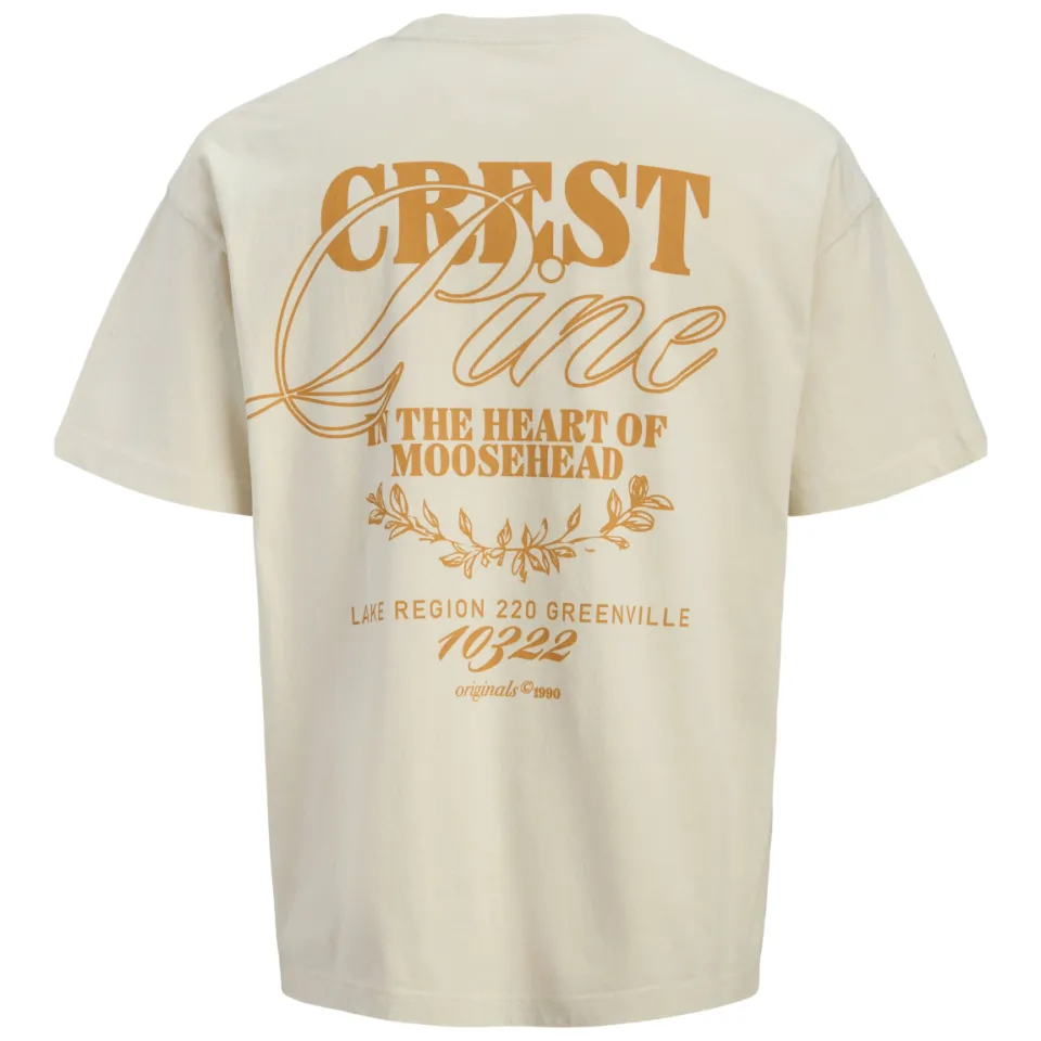 Jack & Jones T-shirt ecru, foto 3