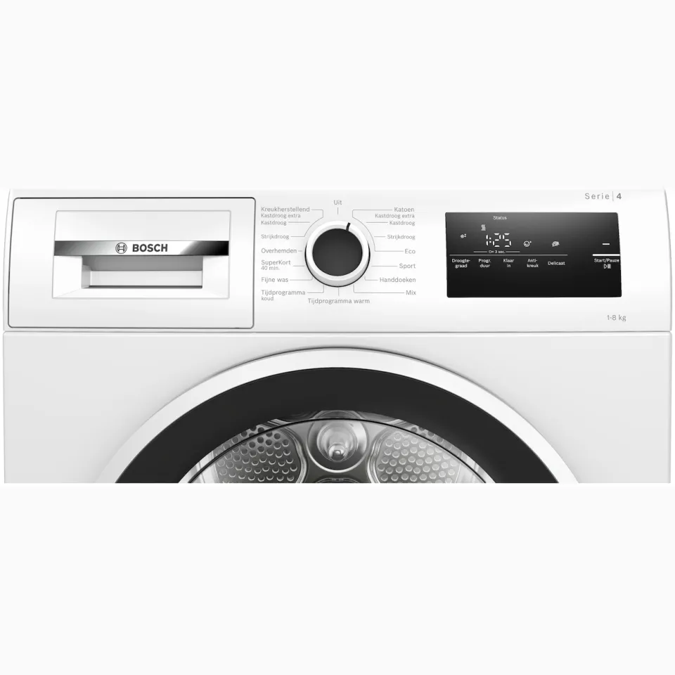 Bosch WTH8520LNL warmtepompdroger wit, foto 3