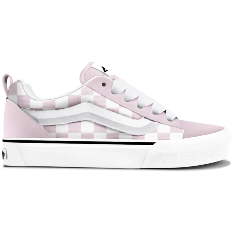 Vans Knu Skool sneakers lichtroze wit, foto 2
