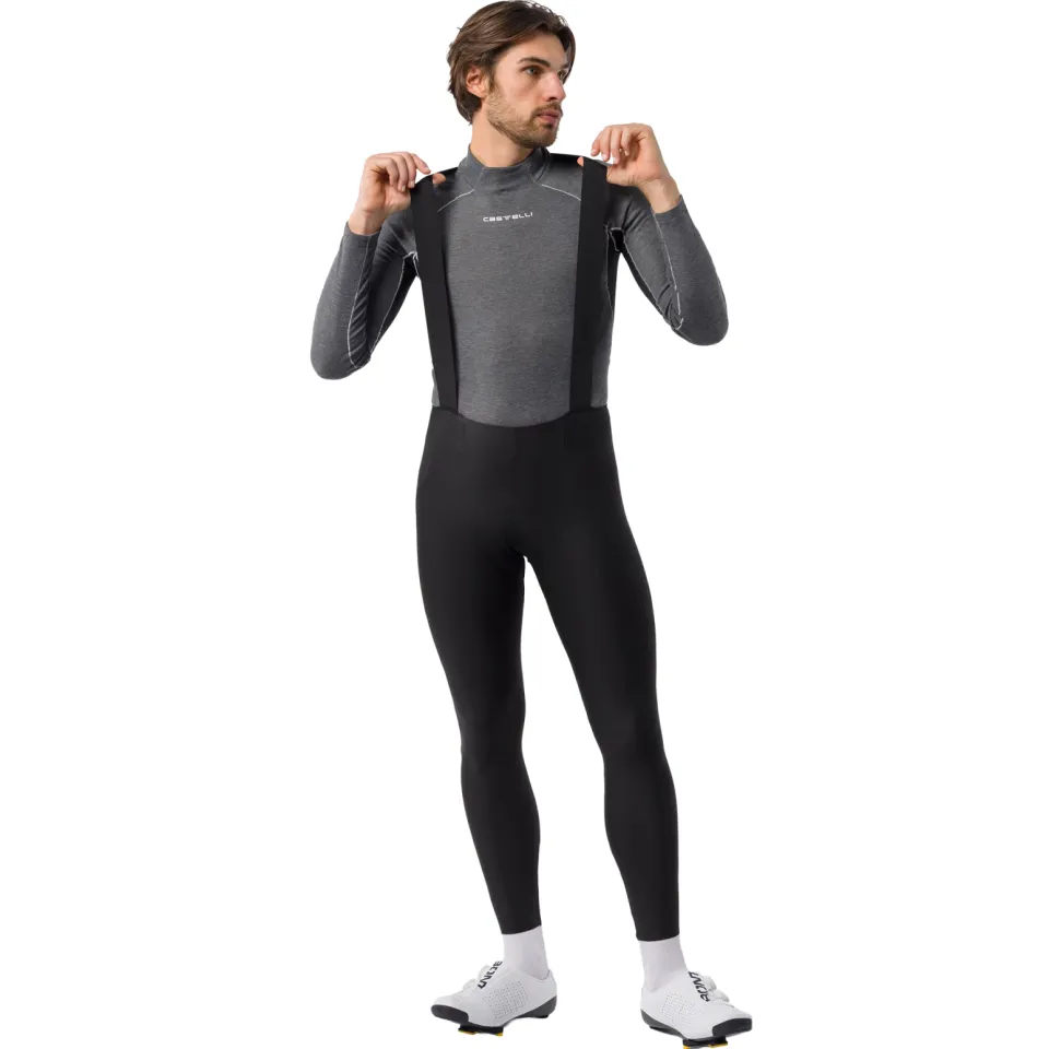 Castelli Sorpasso Pro Bibtight fietsbroek met bretels wit
