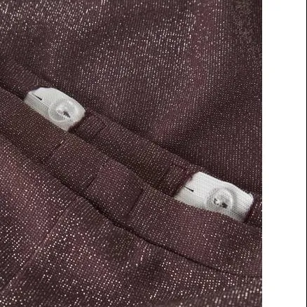 NAME IT MINI bootcut casual broek met glitters - donkerroze, foto 5