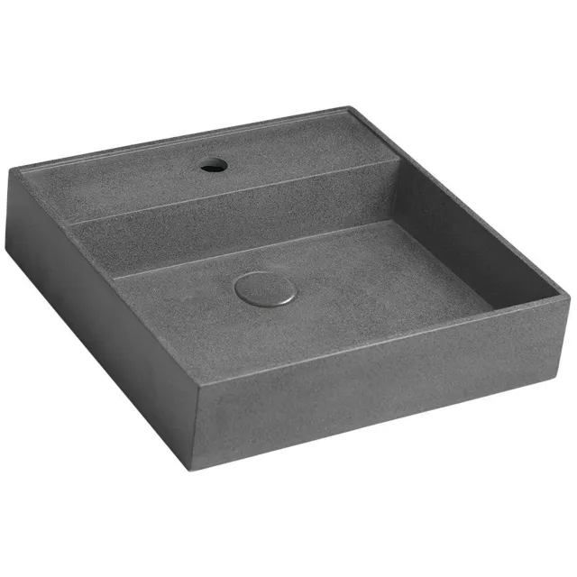 Sapho Quadrado wastafel zwart