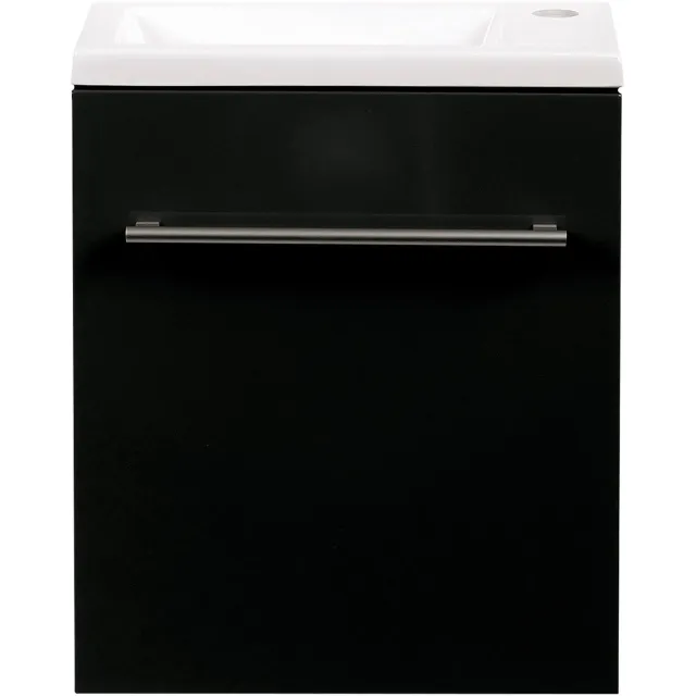 Differnz Fonteinmeubel Differnz Tight 40x22 cm Zwart