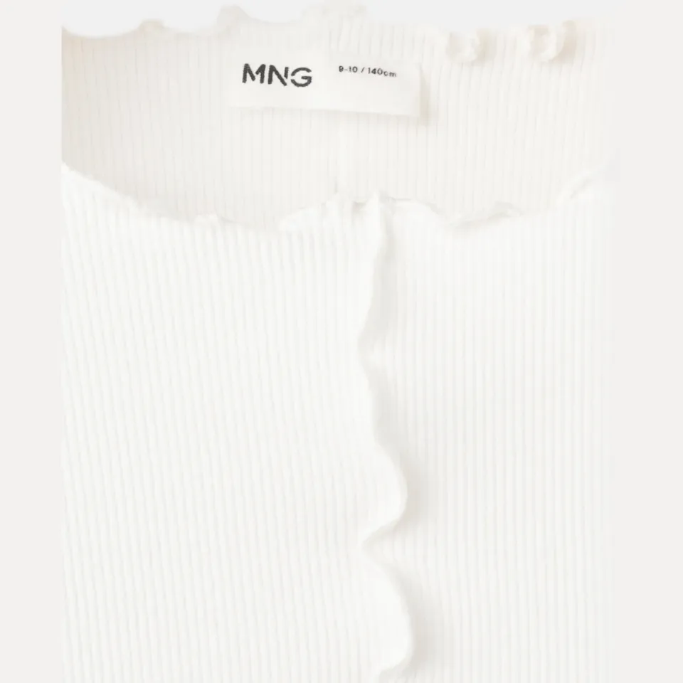 Mango Kids longsleeve wit, foto 6