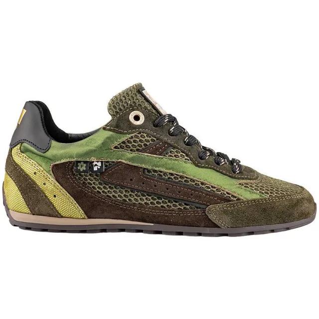 Floris Van Bommel Illvi 01.04 leren sneakers - groen Donkergroen