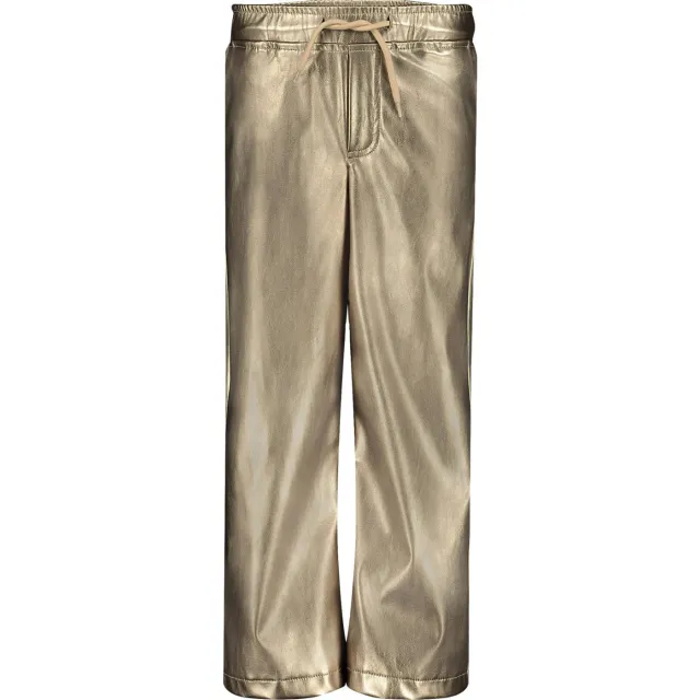 LEVV Little imitatieleren broek goud, foto 2