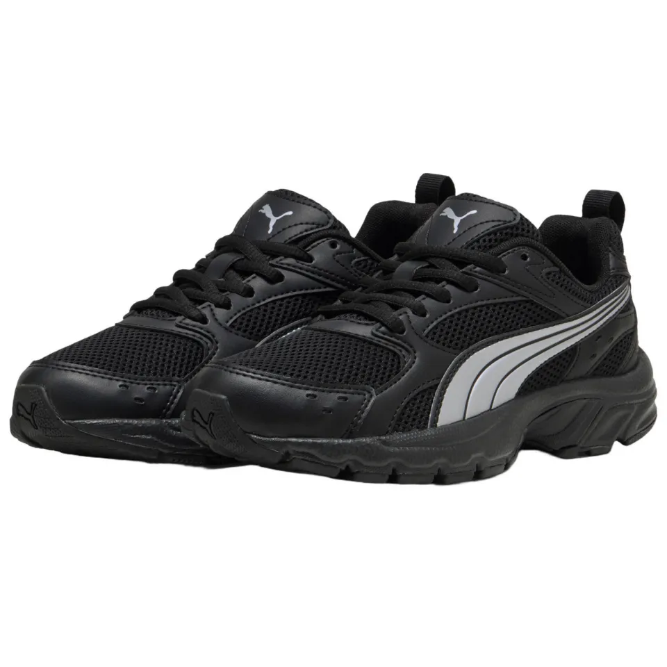 Puma Milenio Tech sneakers zwart/zilverkleurig, foto 3