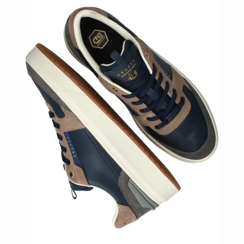 Cruyff Endorsed Tennis lage sneaker blauw, foto 7