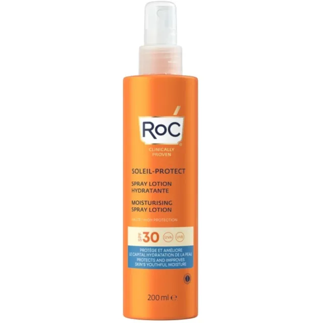 RoC Soleil-Protect Moisturising Spray SPF 30 200 ml