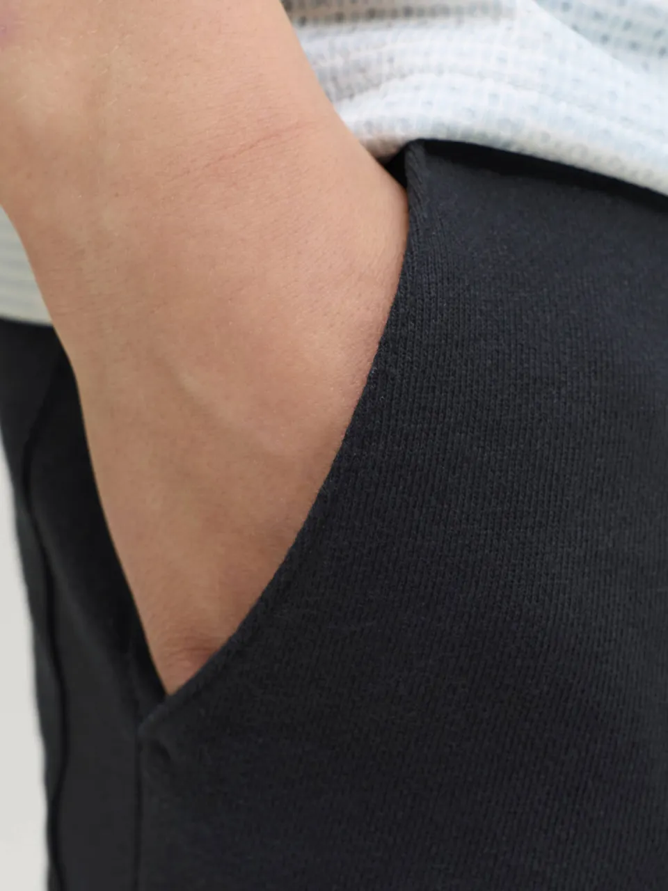 Jack & Jones Junior regular sweatshort zwart, foto 6