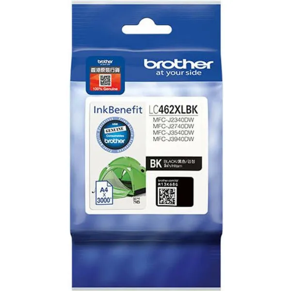 Brother LC-462XLBK Inktcartridge Zwart Hoge capaciteit