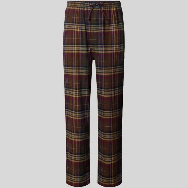 Polo Ralph Lauren pyjamabroek donkerbruin