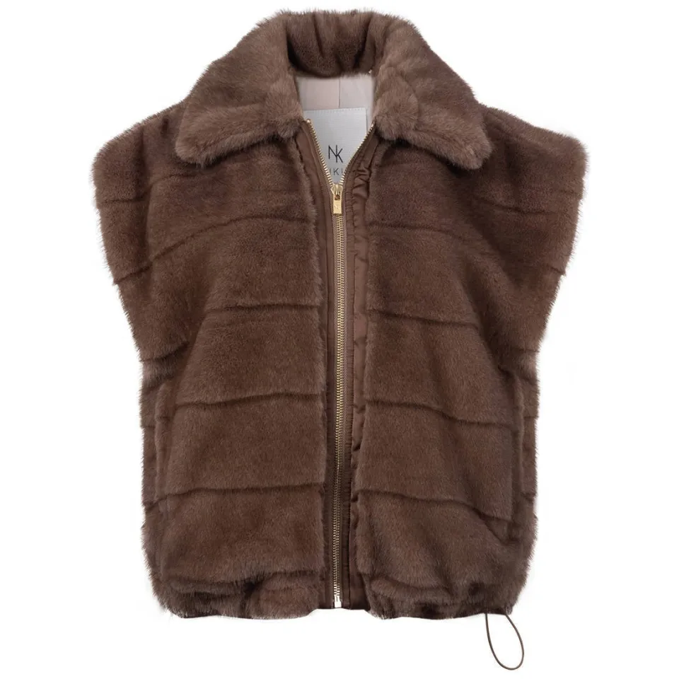 NUKUS gilet - bruin, foto 2