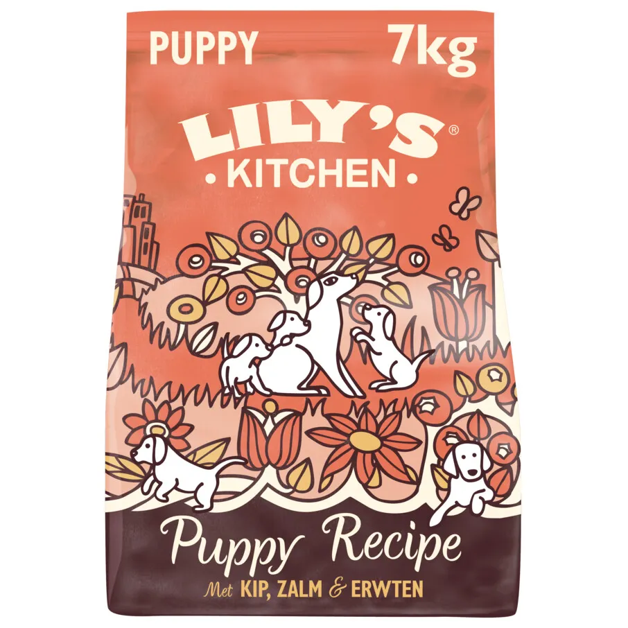 Lily's Kitchen puppy hondenvoer kip & zalm 7 kg, foto 2