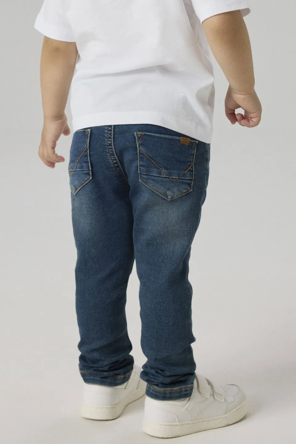 NAME IT MINI slim fit jeans vintage dark blue denim, foto 5