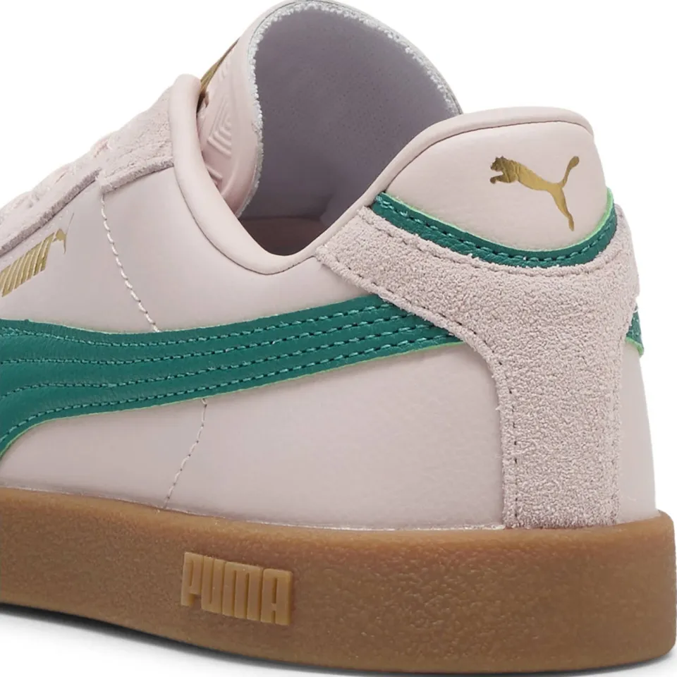 Puma Club II Era suede sneakers roze/groen, foto 6