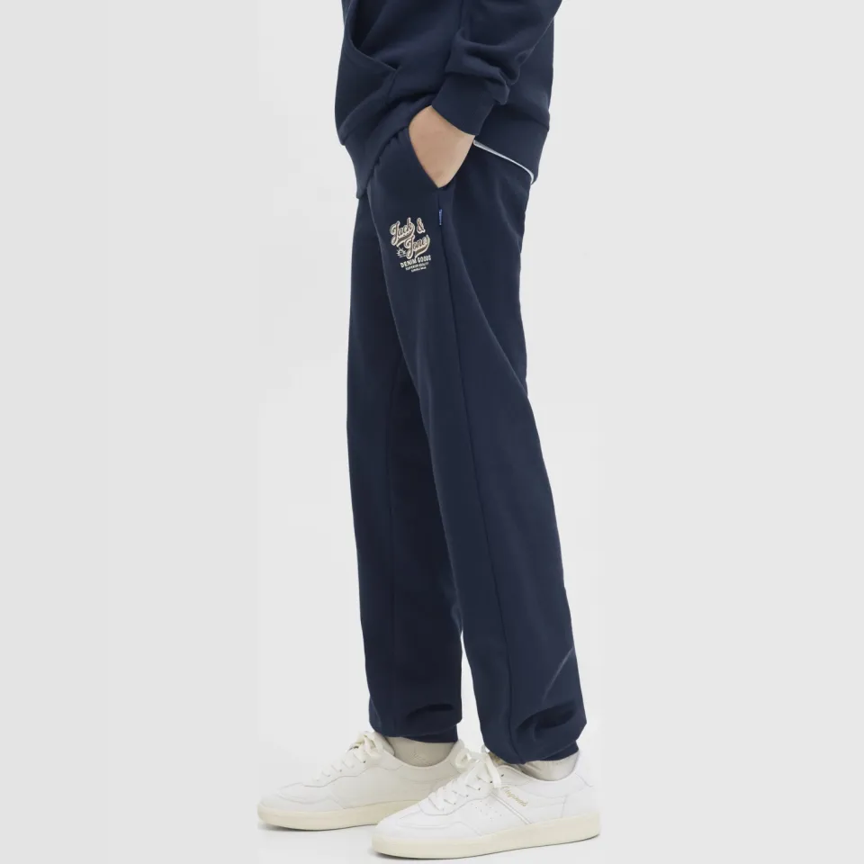 Jack & Jones joggingbroek donkerblauw, foto 4