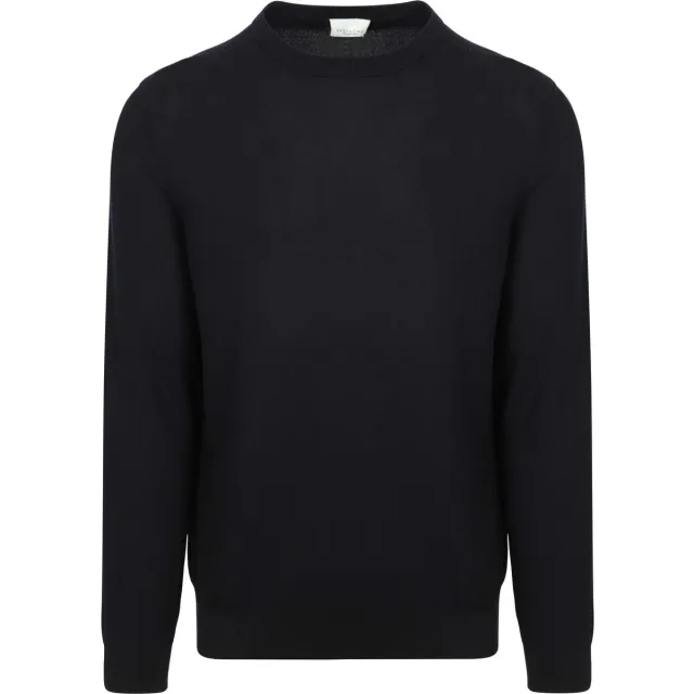 Profuomo Trui Profuomo Pullover Structure Navy marine