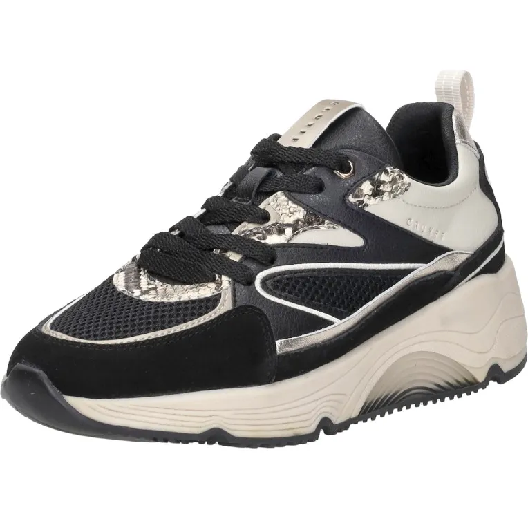 Cruyff Madina Sneakers Dames Zwart, foto 4