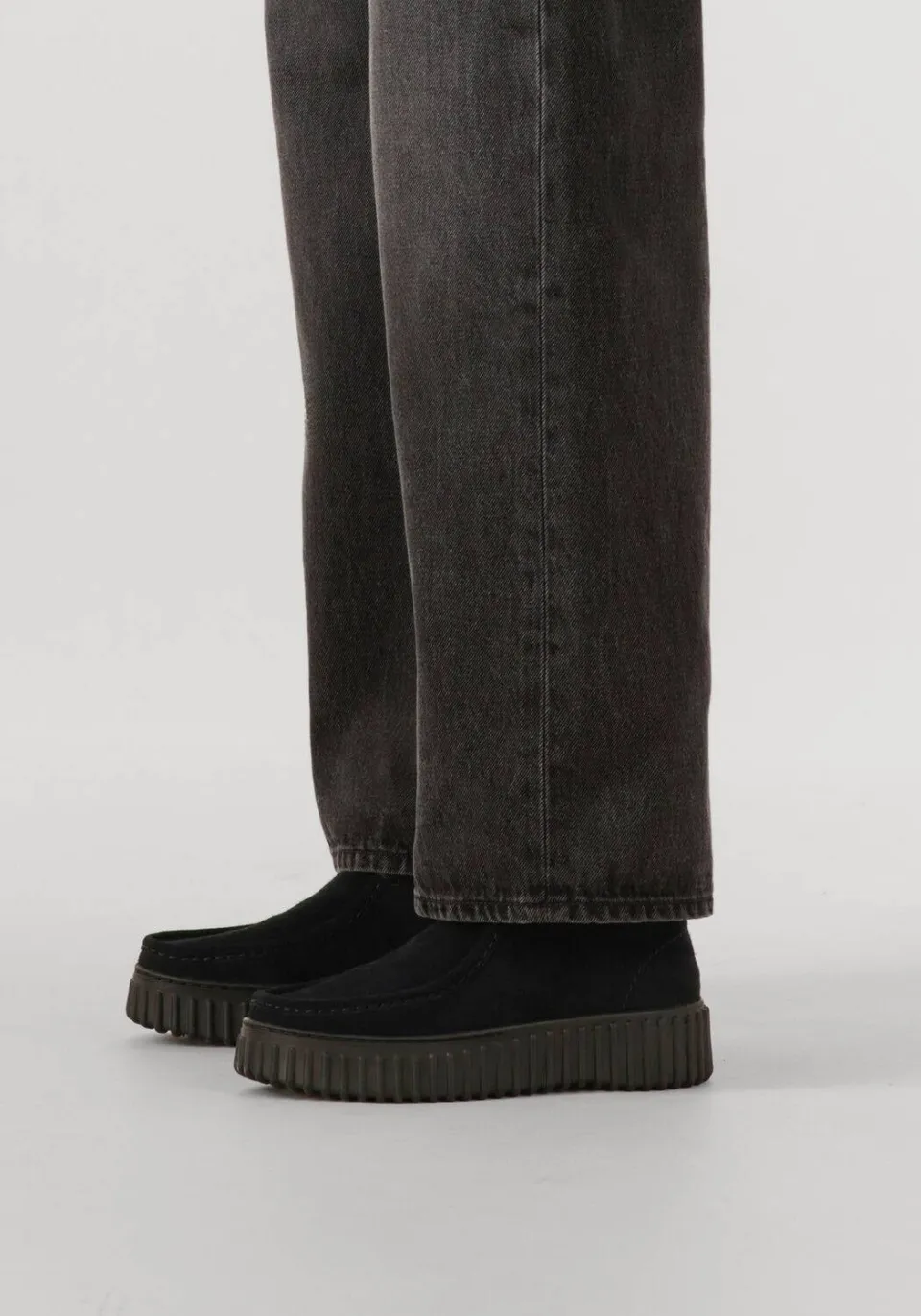 Clarks Veterschoenen Torhill Moss Dames Zwart, foto 5