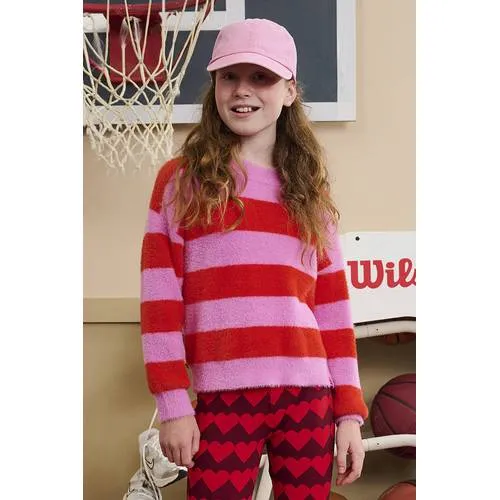 Z8 kids gebreide trui Rubi roze/rood, foto 4