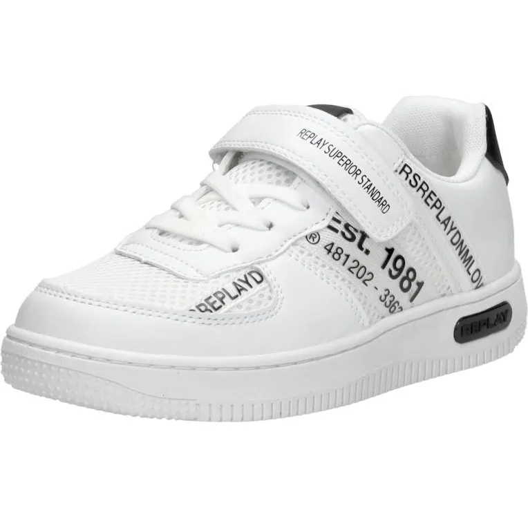 Replay Epic JR 4 sneakers wit, foto 4