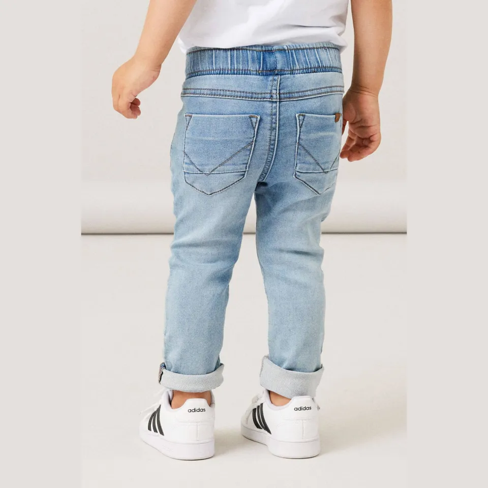 NAME IT MINI slim fit jeans NMMRYAN light blue denim, foto 8