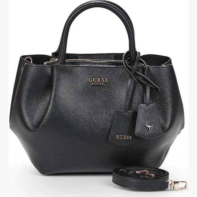 Guess Amorette Girlfriend satchel handtas zwart, foto 2