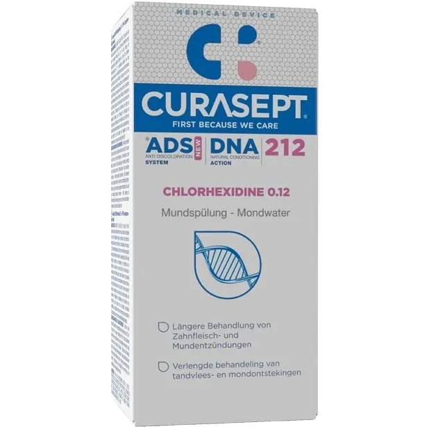 Curasept ADS DNA 212 chloorhexidine 0,12% mondspoeling