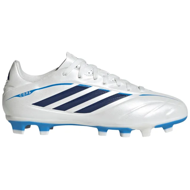 Adidas Performance Copa Pure IV Club junior imitatieleren voetbalschoenen - wit/blauw