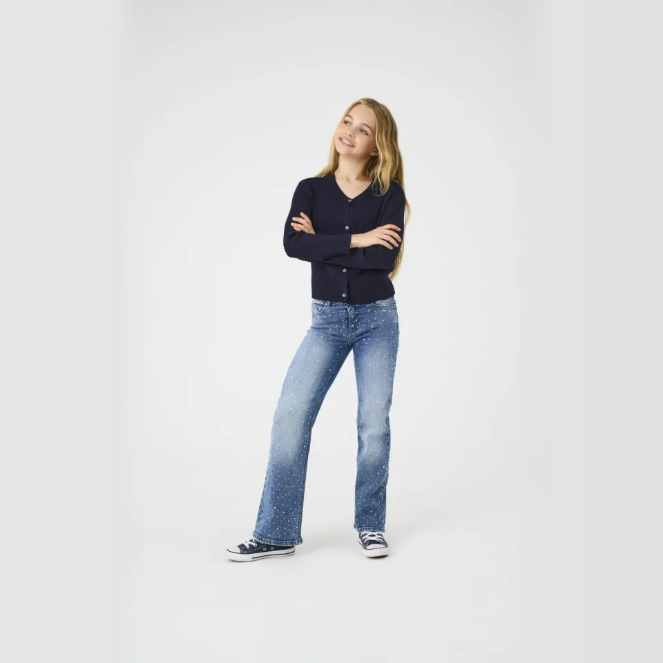 KIDS ONLY GIRL wide leg jeans medium blue denim, foto 6