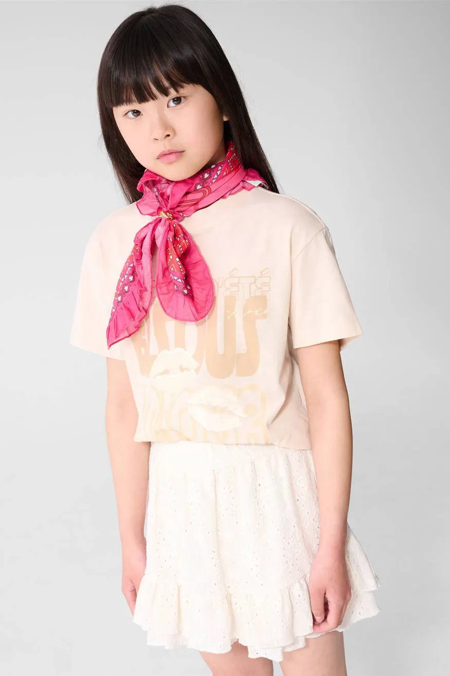 Shoeby T-shirt ecru, foto 5