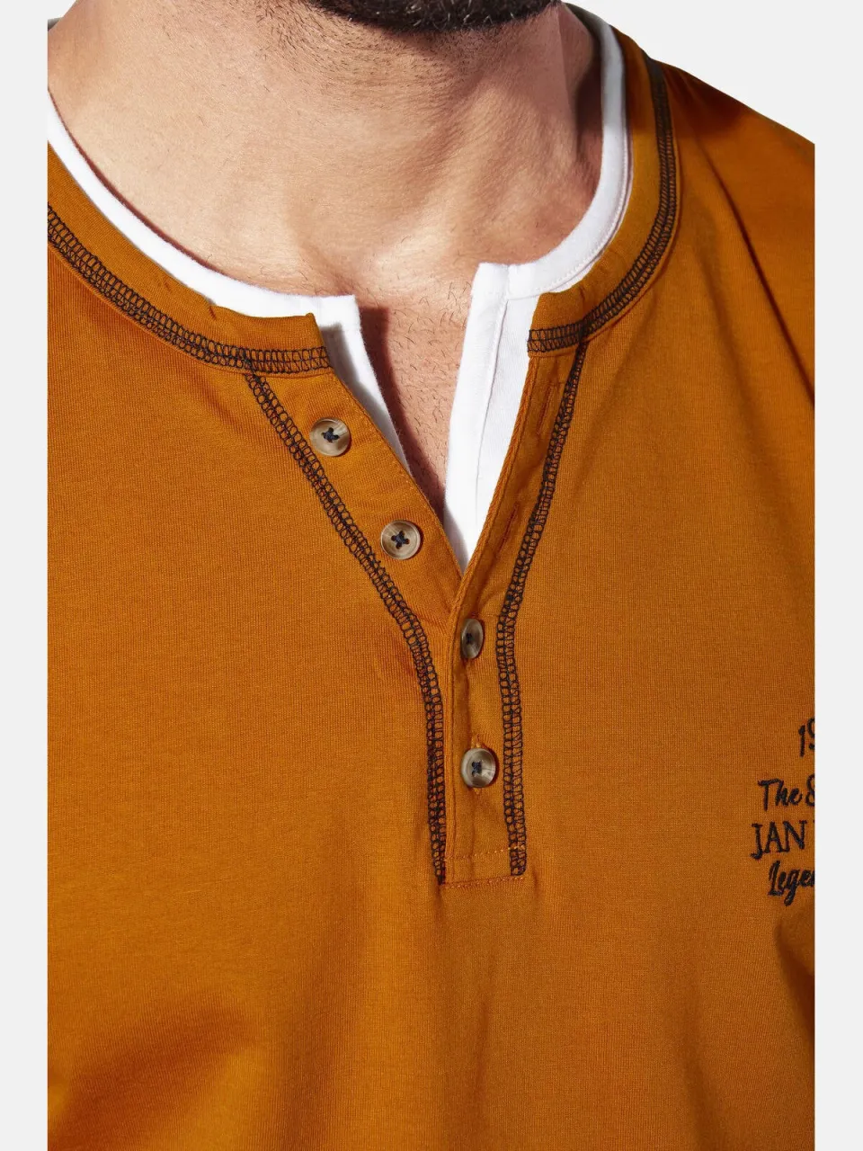 Jan Vanderstorm T-shirt oranje, foto 5